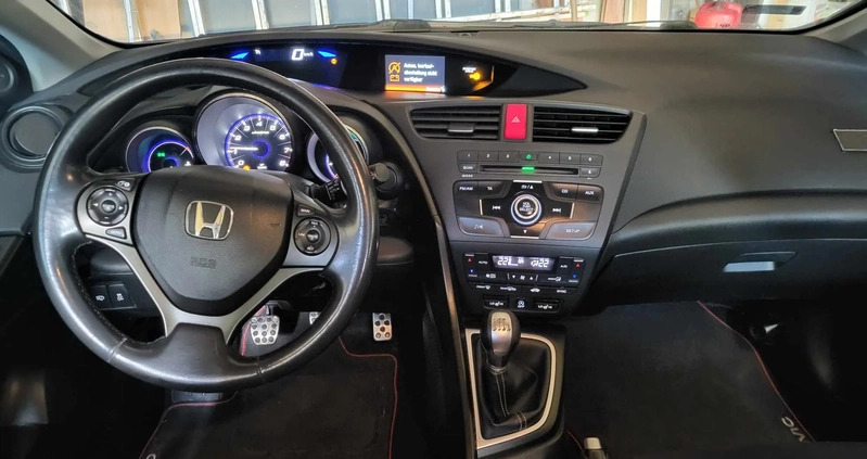 Honda Civic cena 36000 przebieg: 185600, rok produkcji 2012 z Grajewo małe 137